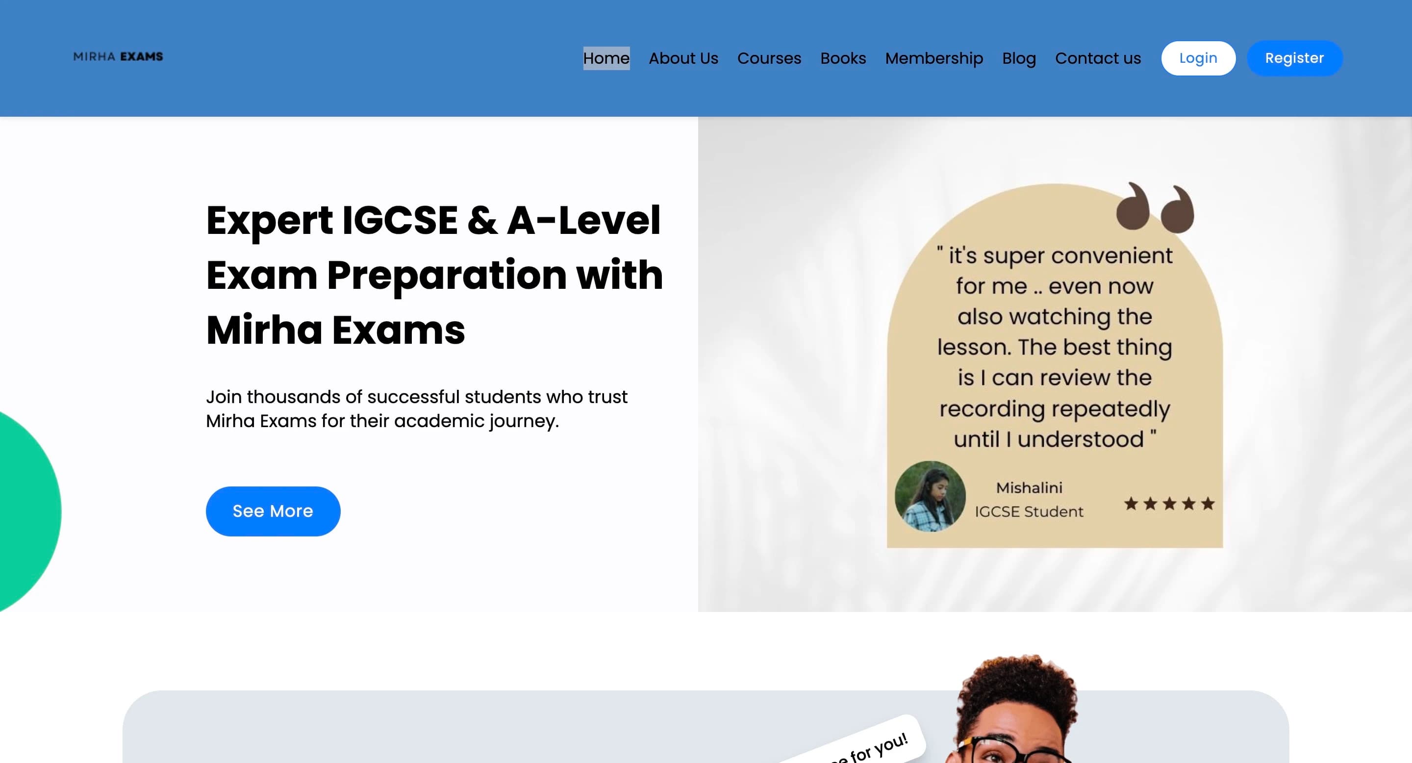 Mirha Exams showcase