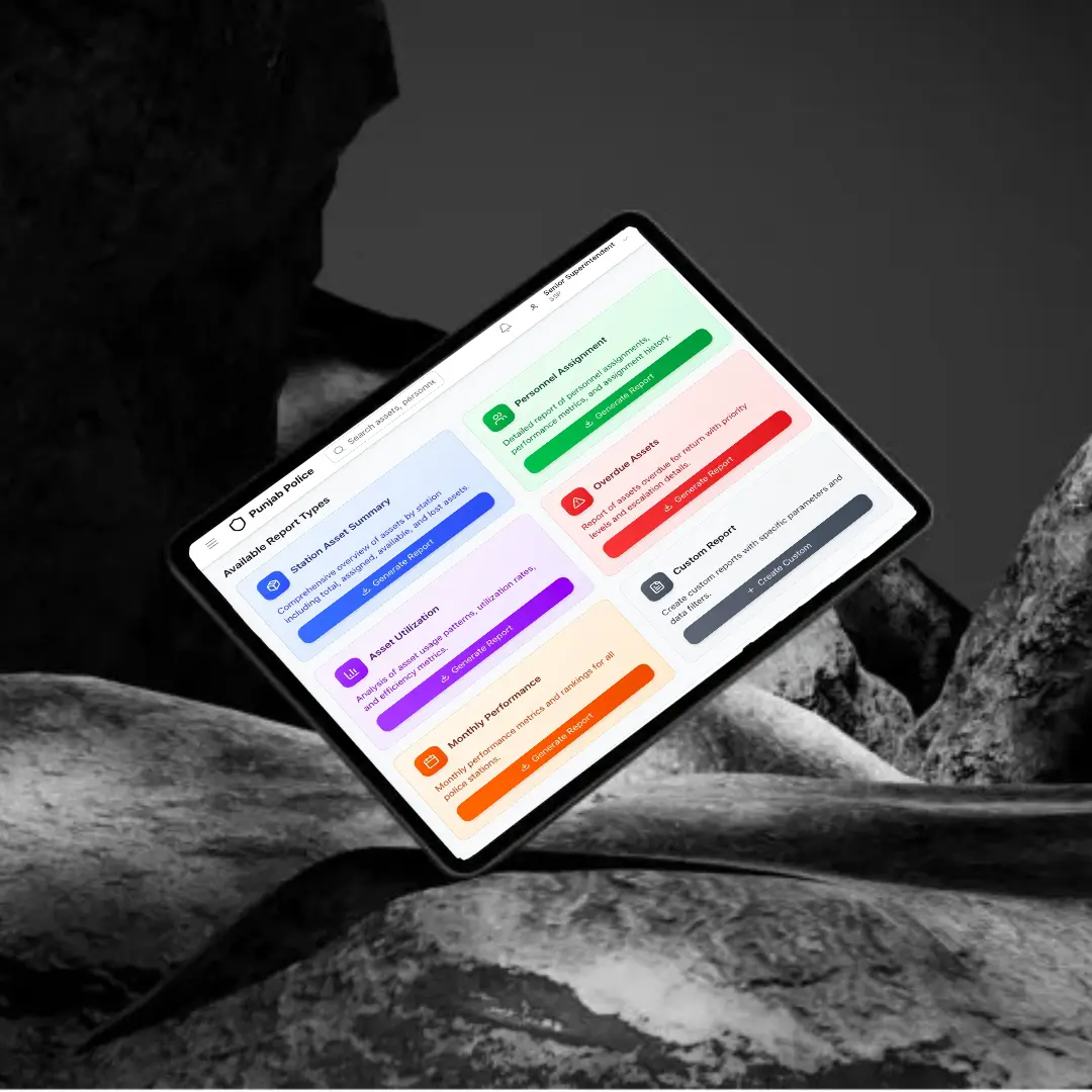 Services for Punjab Police Department